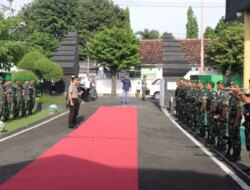 Kapolresta Banyuwangi Silaturahmi ke Dandim 0825, Perkuat Sinergi TNI–Polri Jaga Kamtibmas