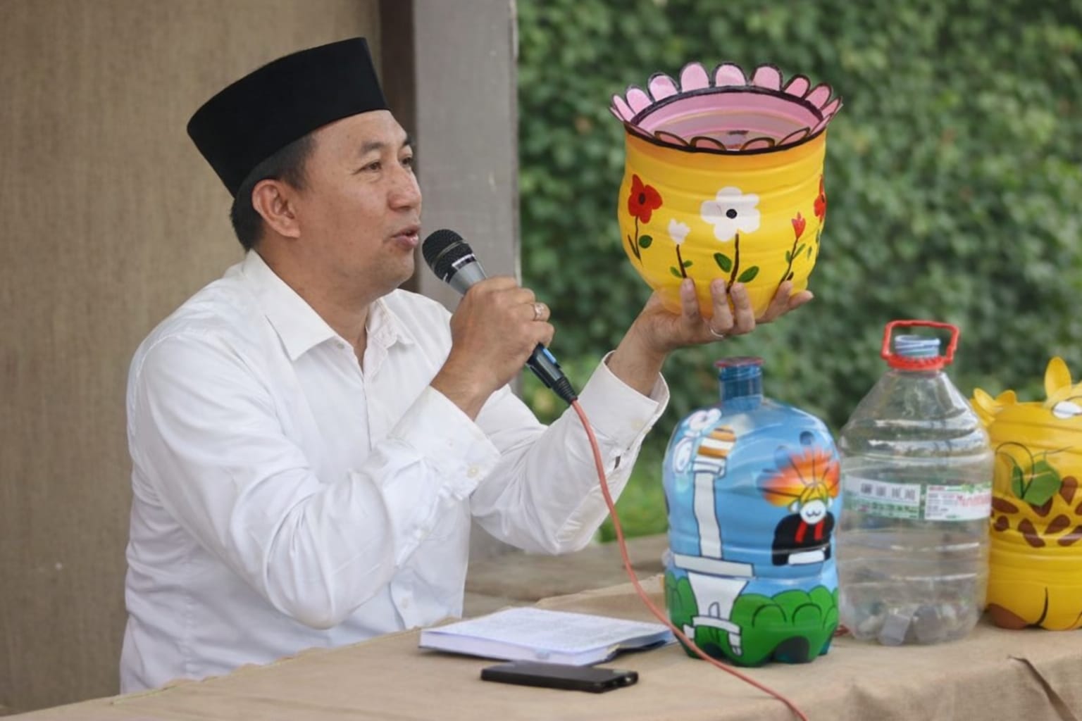 camat-mahfud-gerakkan-revolusi-lingkungan,-wongsorejo-menuju-kecamatan-bebas-sampah