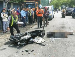 Pemuda 18 Tahun Tewas Terlindas Truk Gandeng di Rogojampi Banyuwangi, Sopir Kabur Usai Kecelakaan