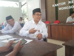Camat Mahfud Turun Langsung Evaluasi Setoran PBB, Kecamatan Wongsorejo Capai Rp 563 Juta pada Triwulan I 2026