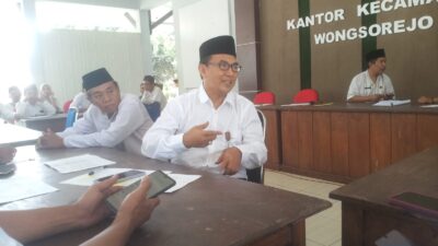 camat-mahfud-turun-langsung-evaluasi-setoran-pbb,-kecamatan-wongsorejo-capai-rp-563-juta-pada-triwulan-i-2026