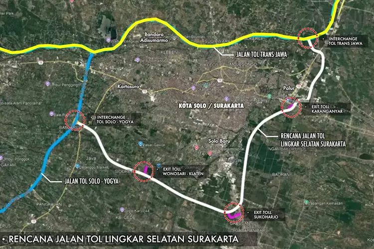 rencana-tol-lingkar-selatan-surakarta:-trase,-wilayah-yang-dilintasi,-dan-perannya-dalam-mengurai-kemacetan-solo