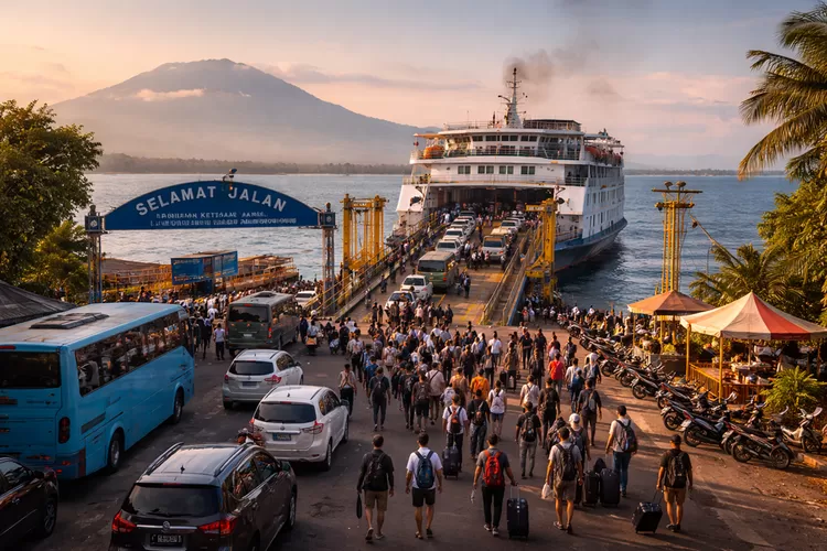 jelang-nyepi-2026,-ribuan-warga-dan-wisatawan-‘eksodus’-dari-bali-ke-jawa-untuk-hindari-penutupan-total-pulau
