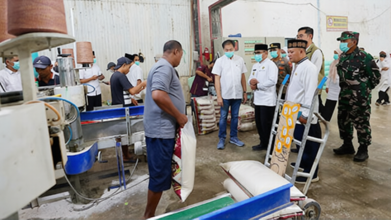 permintaan-beras-naik-jelang-lebaran,-wabup-banyuwangi-sidak-pasar-dan-penggilingan.