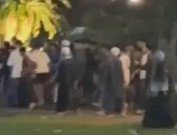 Tegur Remaja Diduga Konsumsi Miras, Anggota Satpol PP Banyuwangi Dikeroyok di Pendopo Blambangan.