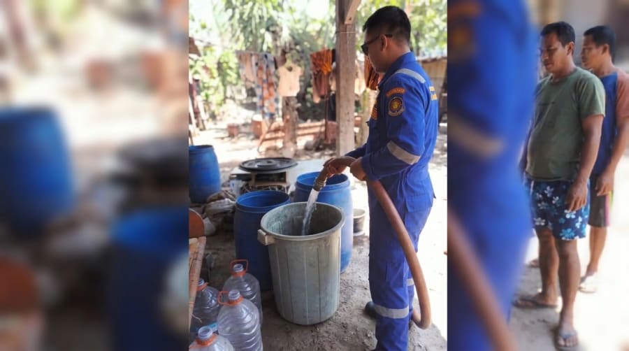 Pemkab Banyuwangi Salurkan 331 Ribu Liter Air Bersih untuk Atasi Dampak Kemarau