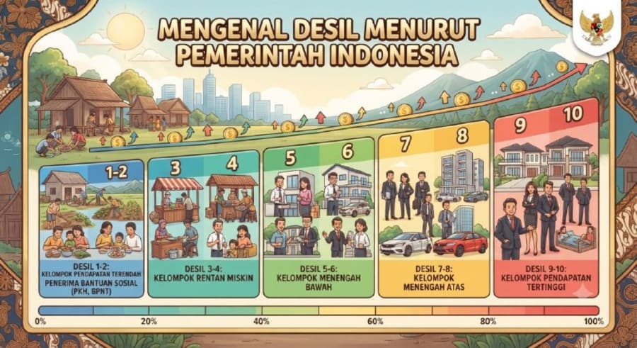 Membedah Makna Desil 1 sampai 10 dalam Kebijakan Bantuan Sosial Pemerintah
