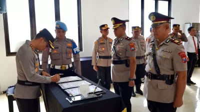 Mutasi Jabatan di Polresta Banyuwangi: Tiga Perwira Berganti Posisi, Kompol Suhartanto Resmi Jabat Kapolsek Muncar