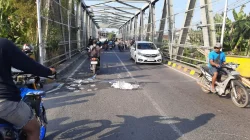 Pemotor Dadakan Belok Kanan Picu Tabrakan di Purwoharjo dan Kabur dari Lokasi